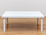 フリーローテーブル ホワイト90×60cm